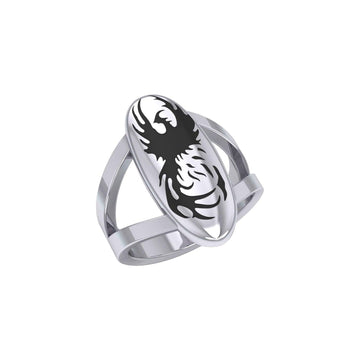 Take your inspiration from the legendary phoenix Silver Ring TR3583 - Jewelry